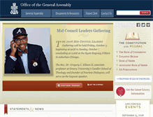 Tablet Screenshot of oga.pcusa.org